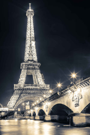 Eiffel Tower Blue