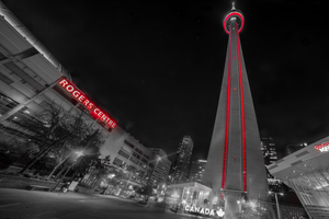 CN Tower Red Roger Stadium