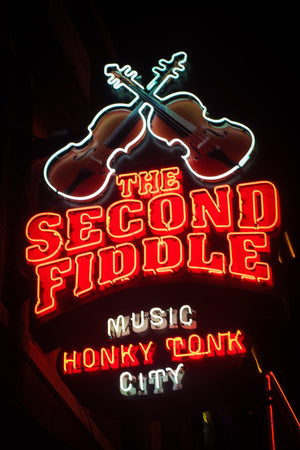 Honky Tonks Sign Second Fiddle