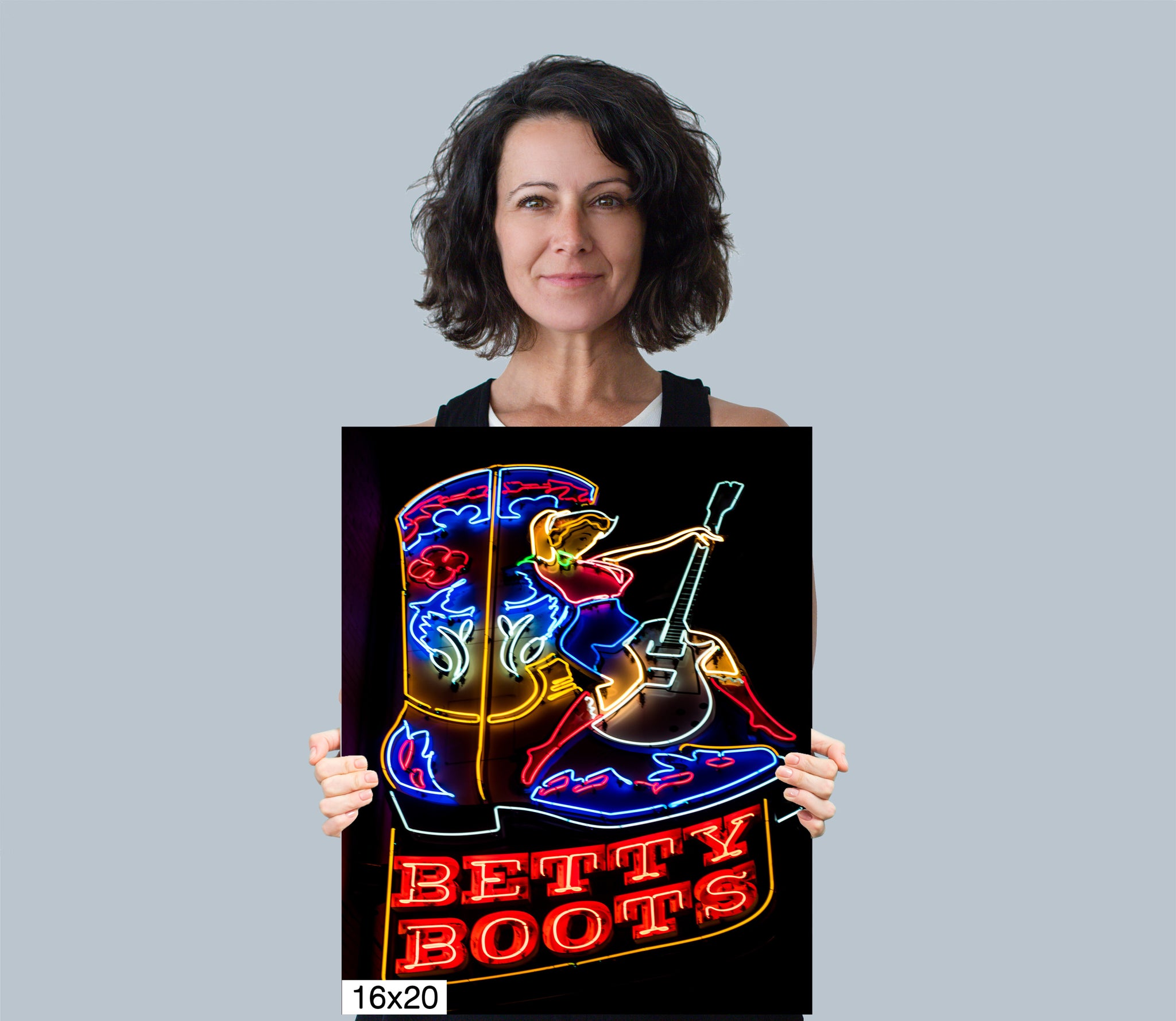 Honky Tonk Sign Betty Boots